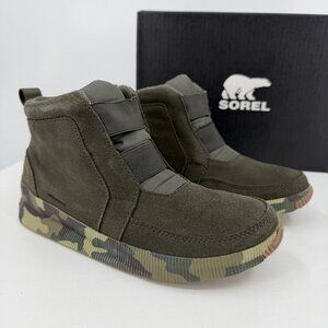 Sorel Suede Out n About Plus Mid Shoe in Alpine Tundra size 6 Women's Insulated